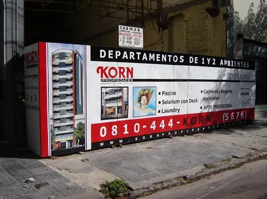Cerco de Obra Korn Propiedades