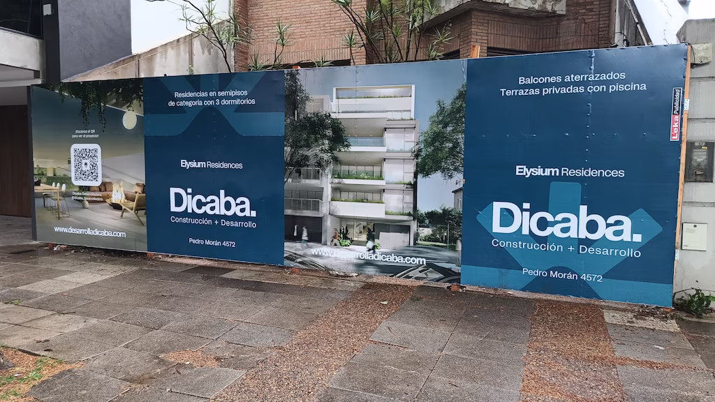 Cerco de Obra Doble Hoja